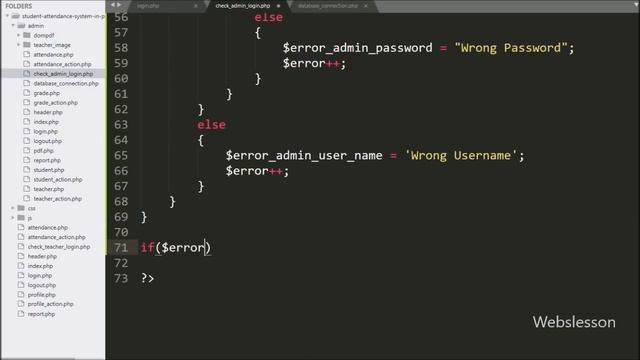 Student Attendance System in PHP using Ajax - 3 - Admin Login смотреть онлайн