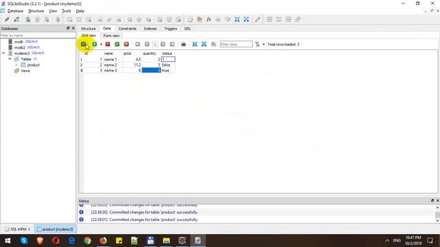 SQLite CRUD in Java JDBC смотреть онлайн