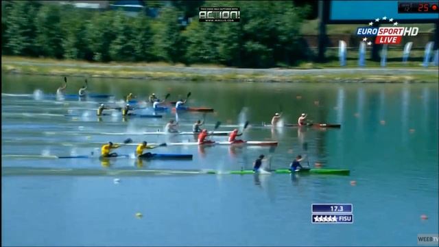 K2 200m Man FINAL Universiade Kazan 2013 HD смотреть онлайн