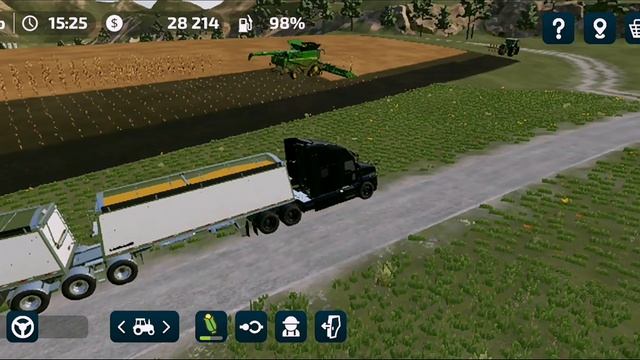 Сбор кукурузы//продажа оливкового масла//Farming Simulator 23 смотреть онлайн