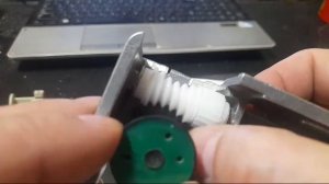 Шестерня актуатора турбины Hella,Bosch,Siemens, правильной формы в паре с изношенным сектором.