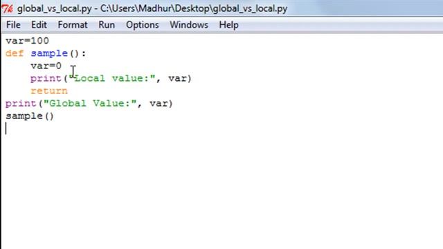 Python Programming Tutorial 39 Global & Local Variables qpOQHhVTH4M смотреть онлайн