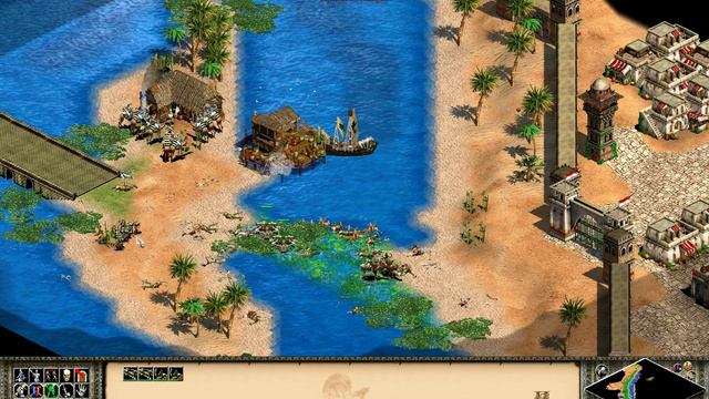 An Arabian Knight - Saladin M1 Hard Walkthrough - Saracen - Age Of Empires II HD Kings смотреть онлайн