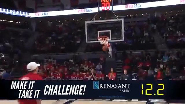 20 Renasant Bank Make It Take It Challenge Half Court Winner смотреть онлайн