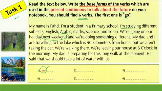 4 the present continuous for future arrangements Grade 6 смотреть онлайн