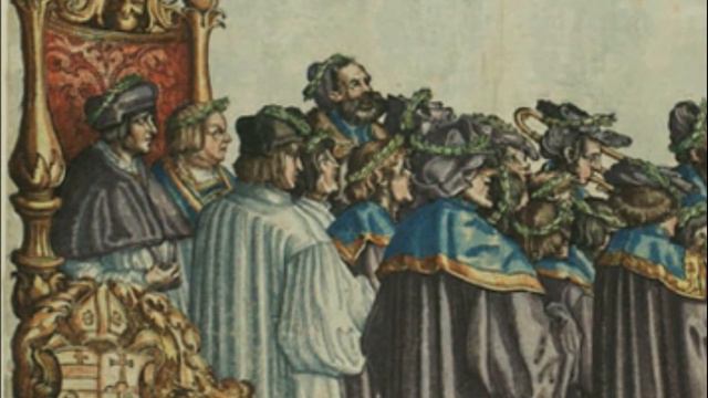 Heinrich Isaac: Sanctus from "Missa Wohlauff Gsell von hinnen" a 6 (c.1496) смотреть онлайн