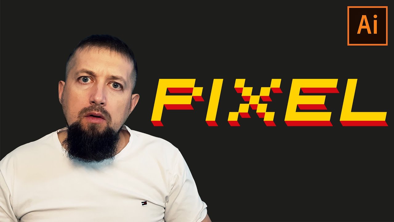 Пиксельный арт в иллюстраторе быстро и невероятно просто смотреть онлайн