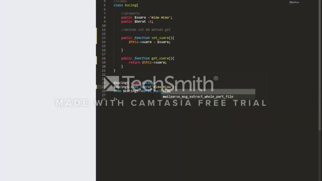 OOP PHP (Metode set & Metode get) смотреть онлайн