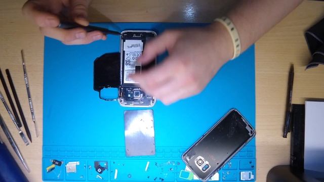Диагностика | Экран не работает | Samsung Galaxy S6 смотреть онлайн