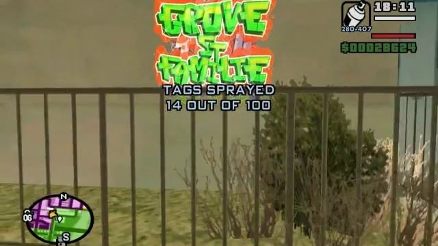 GTA Filez: Graffiti Mod (GTA San Andreas for PC) смотреть онлайн