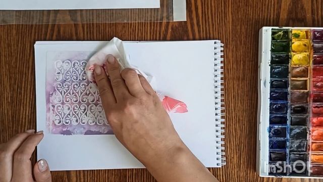 Мои летние покупки арт-материалов. Смотрим скетчбук. + МК по рисованию с использованием трафаретов смотреть онлайн