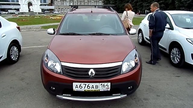12.09.2014. Легковой автомобиль 'Renault-Sandero Stepway-1.6'. смотреть онлайн