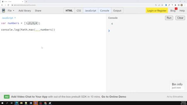Spread Operator in ECMAScript. Spread Operator usage for the Arrays and Objects - JavaScript смотреть онлайн