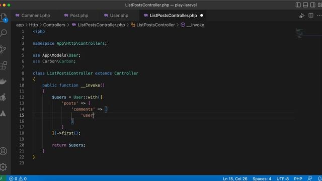 Laravel Eloquent | get nested relationships in clean way смотреть онлайн