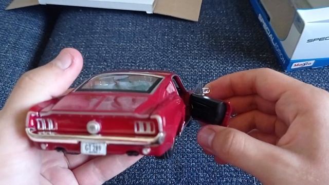 Unboxing des Maisto 1/24 1967 Ford Mustang GT I Unboxing смотреть онлайн