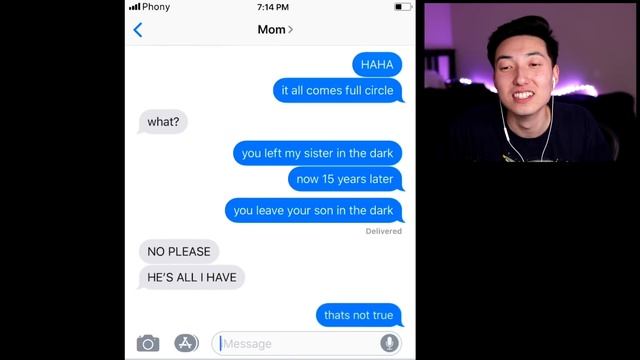 I GOT A CREEPY TEXT MESSAGE... смотреть онлайн