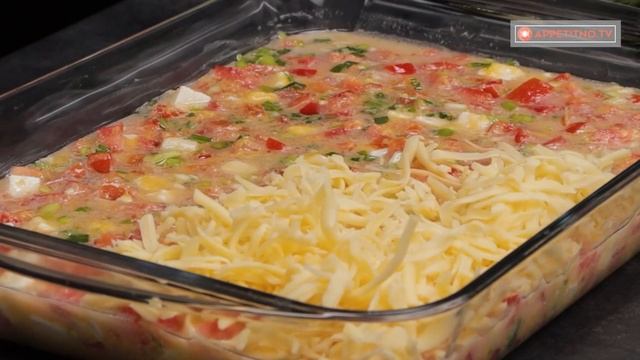 Вкуснейший закусочный пирог за рекордно короткое время! Пробудит аппетит у всех| Appetitno.TV смотреть онлайн