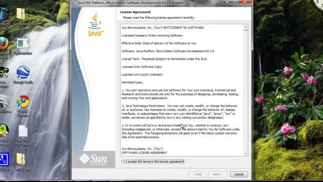 Part 1: Installation - Java Platform Micro Edition Software Development Kit 3.0 for Windows смотреть онлайн
