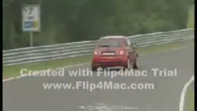 Fiat 500 Abarth testing смотреть онлайн