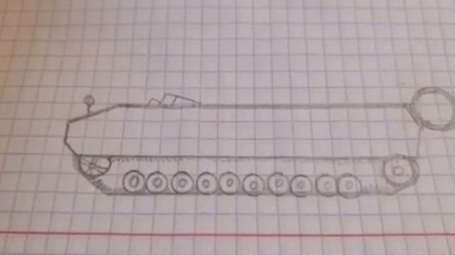 Как нарисовать танк Maus! смотреть онлайн