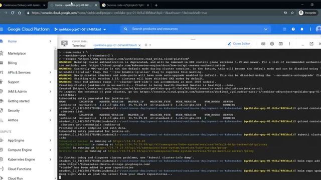 Continuous Delivery with Jenkins in Kubernetes Engine (Qwiklabs) смотреть онлайн