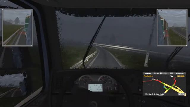 Exploring map in ETS 2 | Euro Truck Simulator 2 | Keyboard Gameplay смотреть онлайн
