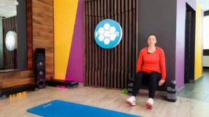 Фитнес для беременных. Круговая тренировка на все тело. 1и 2 триместр. Часть 4