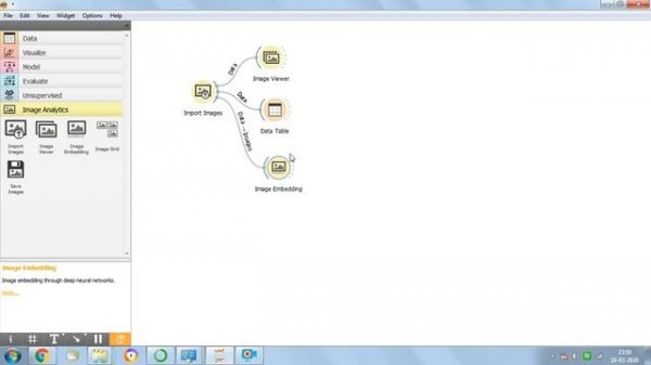 Image Classification Using Orange
