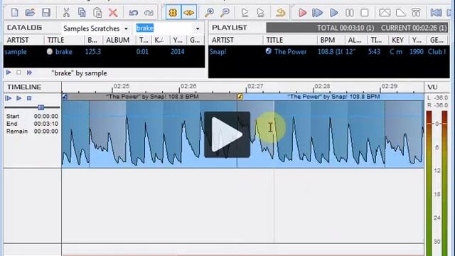 MixMeister Pro: How to Make a Turntable Brake Effect смотреть онлайн