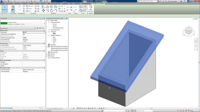 Revit: Cubiertas - Flecha de Pendiente смотреть онлайн