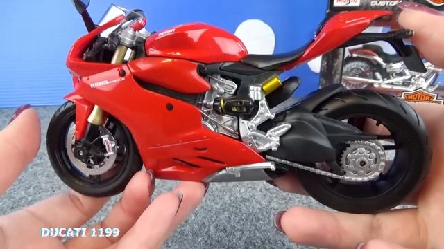 Maisto（マイスト）1/12完成品バイクを開封して遊ぼう♪