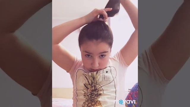 Прически для ленивых / причёски для видео/прически ежедневный носки /Amili Aima смотреть онлайн