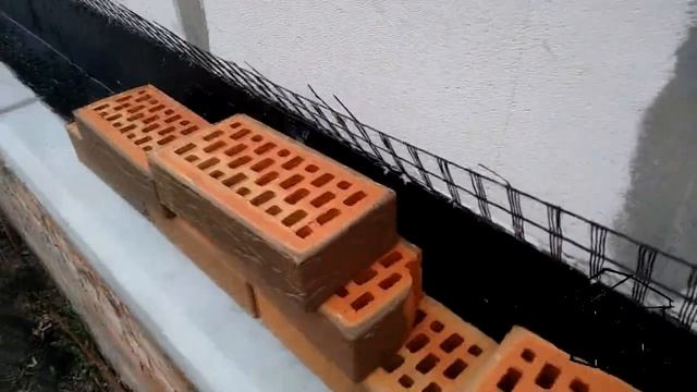 Стройка. Облицовка газобетона кирпичом. Баварская кладка. Честная стройка. смотреть онлайн