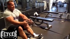 Джей Катлер тренировка спины на массу