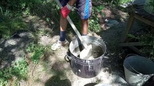 Как сделать замес цемента