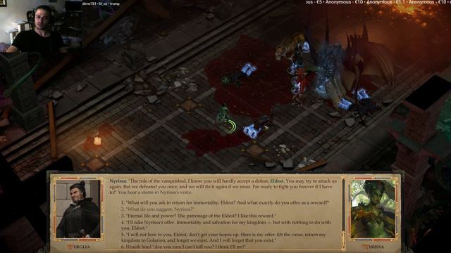Pathfinder: Kingmaker - Hard mode - The Lantern King - Final Boss + Ending смотреть онлайн