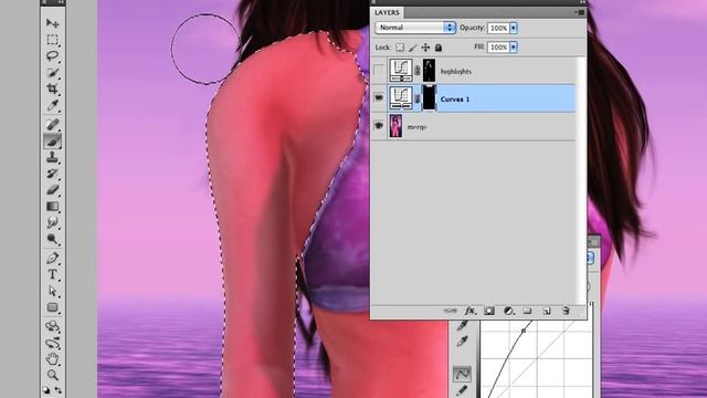 Photoshop Adjustment Layer for Highlights - Quick Example смотреть онлайн
