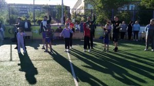 Разминка вместе с родителями