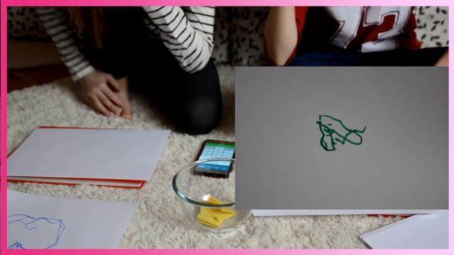 TOE ART CHALLENGE! // РИСУЕМ НОГАМИ! // смотреть онлайн