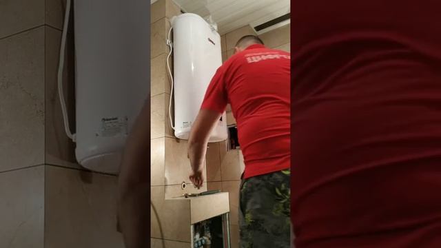 Бойлер Thermex. Установка и подключение. Ремонт квартиры в СПб. Installing the boiler смотреть онлайн