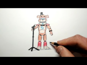 Как нарисовать Мишку Фредди