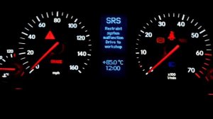 мерседес w203 пересвет щиток приборов