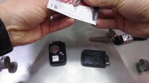 Как заменить батарейку в автомобильном ключе Honda crv