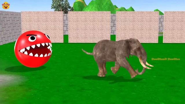 Hair Challenge Max Level Games with Tractor Elephant Gorilla Cow Tiger Dinosaur buffalo Wild Animal смотреть онлайн
