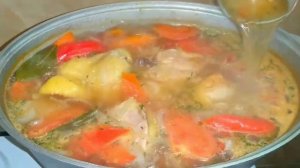 Прозрачный?Обалденно вкусный ✅ Узбекский Суп - Шурпа с курицей . \ кулинария\ выпечка \ рецепты