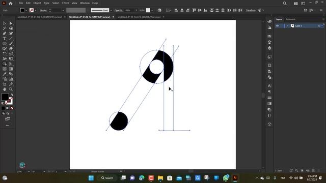 Adobe illustrator - letters "A" design logos - learn design now смотреть онлайн