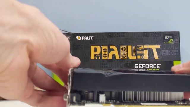 Palit GeForce GTX 1050 Ti StormX Unboxing смотреть онлайн