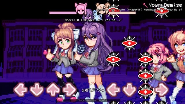 Doki Doki Pixel Week With all Dokis (And Senpai) смотреть онлайн