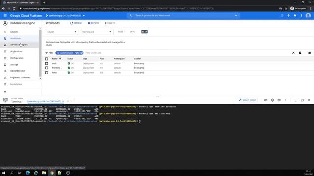 Google Cloud Platform: Deployments Using Kubernetes Engine смотреть онлайн