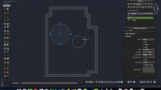 014 Changing Line Weight - AutoCAD for Theatre смотреть онлайн